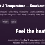 Física: Questionário de Temperatura de Calor