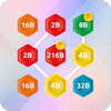 2048 Fusão de Cadeia Hexagonal