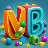Jogo de aventura arcade de alfabeto
