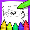 Desenhos de animais de anime para colorir