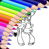 Desenhos de garotas-gato de anime para colorir