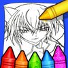 Livros de colorir de anime