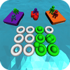 Jogo hiper casual de arremessador de bolas
