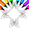 Desenhos de borboletas para colorir para crianças