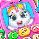 Celular Princesa Unicórnio Bebê