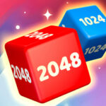 Chain Cube 2048: Jogo de Mesclagem 3D